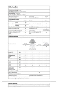 Réfrigérateur avec congélateur HISENSE FCN300CCD1