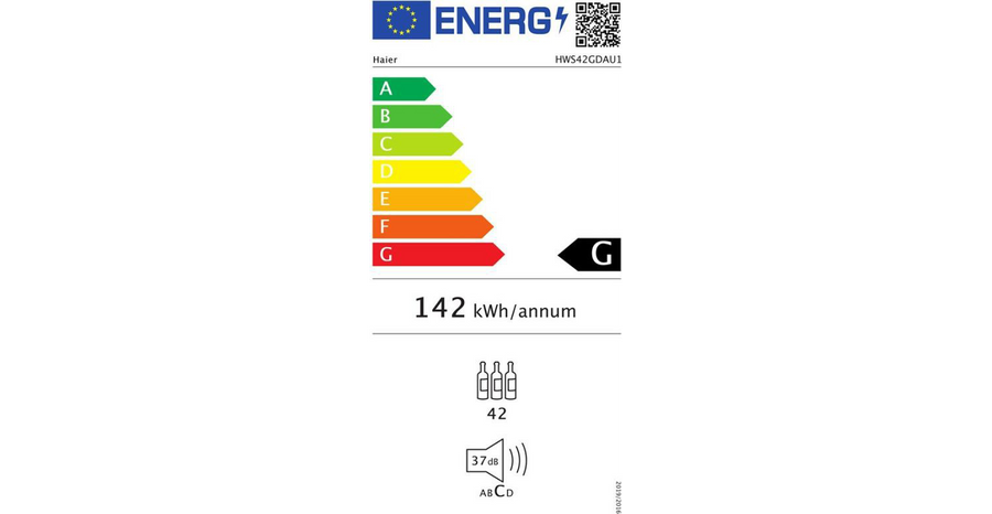 Cave à vin multi-température HAIER HWS42GDAU1