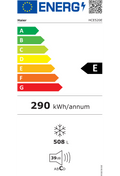Congélateur coffre HAIER HCE520E