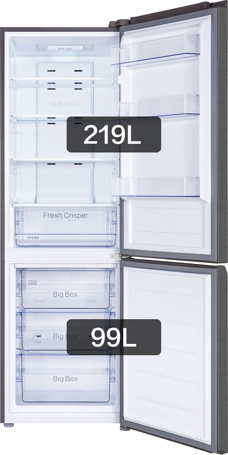 Réfrigérateur avec congélateur TCL RB315GM1210