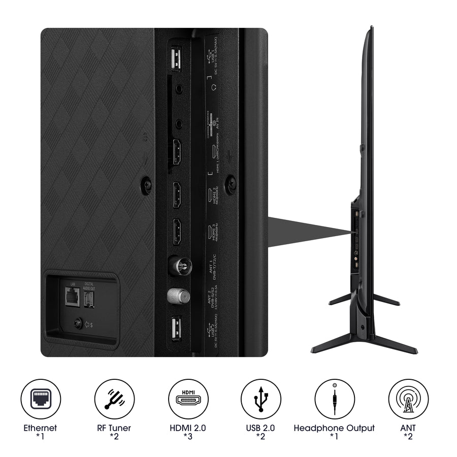 Téléviseur LED HISENSE 58A6K