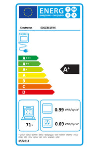 Four chaleur tournante ELECTROLUX EOC5851FKX