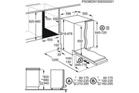 Lave-vaisselle encastrable ELECTROLUX EEQ47300L