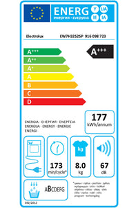 Seche-linge pompe à chaleur ELECTROLUX EW7H3252SP