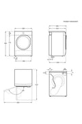Seche-linge pompe à chaleur ELECTROLUX EW7H3252SP