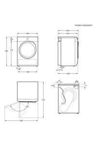 Seche-linge pompe à chaleur ELECTROLUX EW7H3252SP