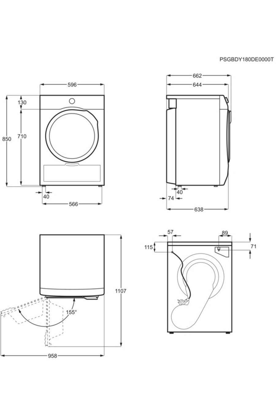 Seche-linge pompe à chaleur ELECTROLUX EW9H3929DC