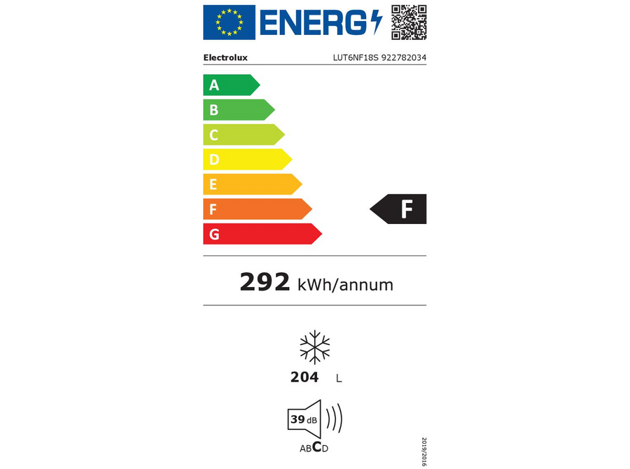 Congélateur encastrable ELECTROLUX LUT6NF18S