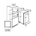 Congélateur table top ELECTROLUX LUB3AE88S