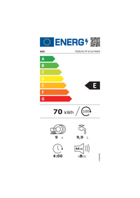 Lave-vaisselle Encastrable 9 couverts Reconditionné AEG FSE62417P