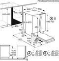 Lave-vaisselle Encastrable 9 couverts Reconditionné AEG FSE62417P