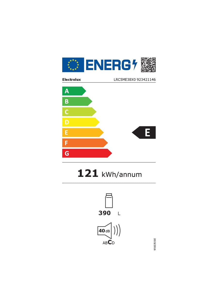 Réfrigérateur une porte ELECTROLUX LRC5ME38X0