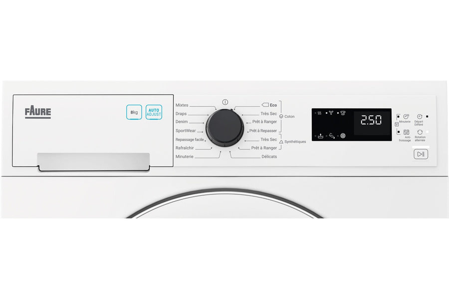 Seche-linge pompe à chaleur FAURE FDHF284WF
