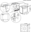 Four chaleur tournante ELECTROLUX EOF4P56X
