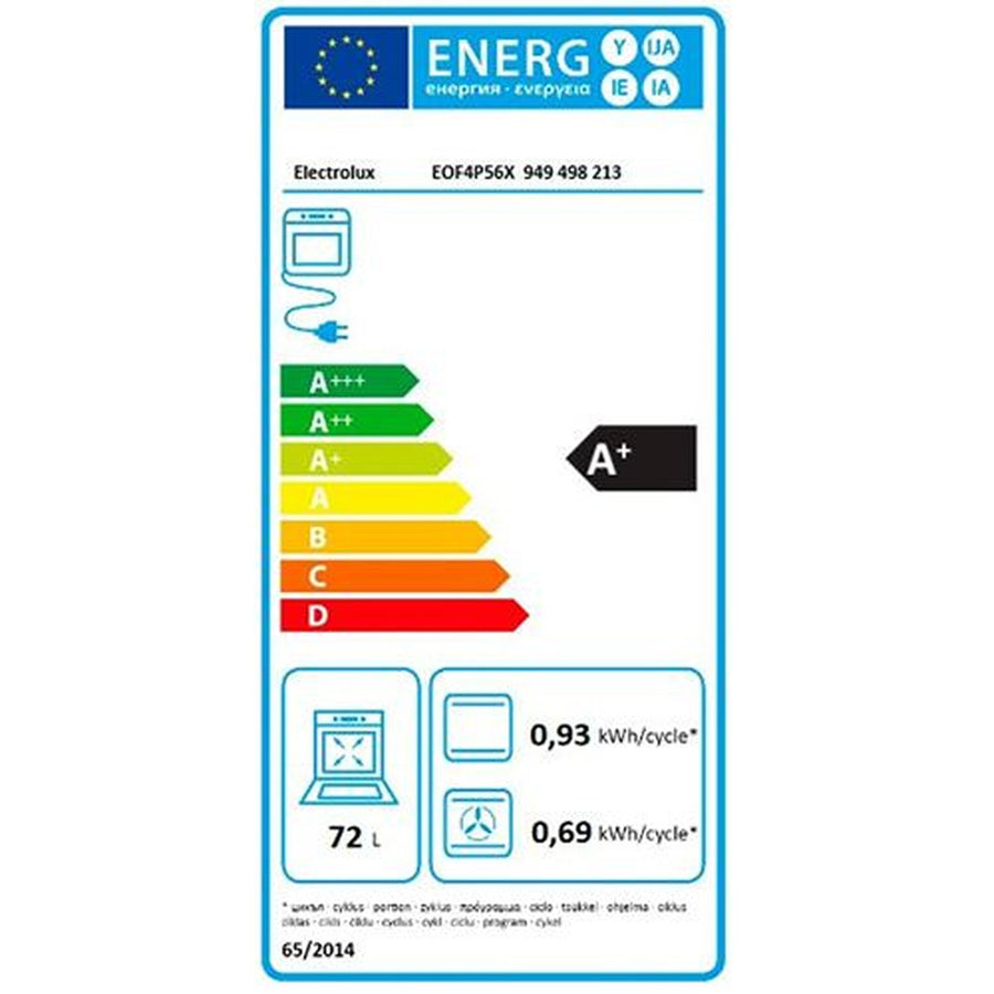 Four chaleur tournante ELECTROLUX EOF4P56X
