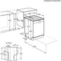 Lave-vaisselle Pose Libre 13 couverts Reconditionné ELECTROLUX ESA47300SW