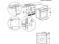 Four chaleur tournante ELECTROLUX EOF4P46X