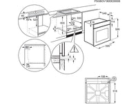 Four chaleur tournante ELECTROLUX EOF4P46X