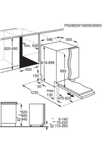 Lave-vaisselle encastrable AEG FSK93717P
