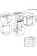 Four chaleur tournante ELECTROLUX EOC6P67Z