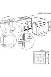 Four chaleur tournante ELECTROLUX EOC6P67Z