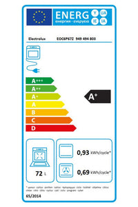 Four chaleur tournante ELECTROLUX EOC6P67Z