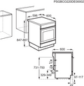 Cuisinière à Induction 73 L Reconditionné ELECTROLUX EKI64899BX