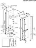 Réfrigérateur encastrable AEG OSC5D181ES