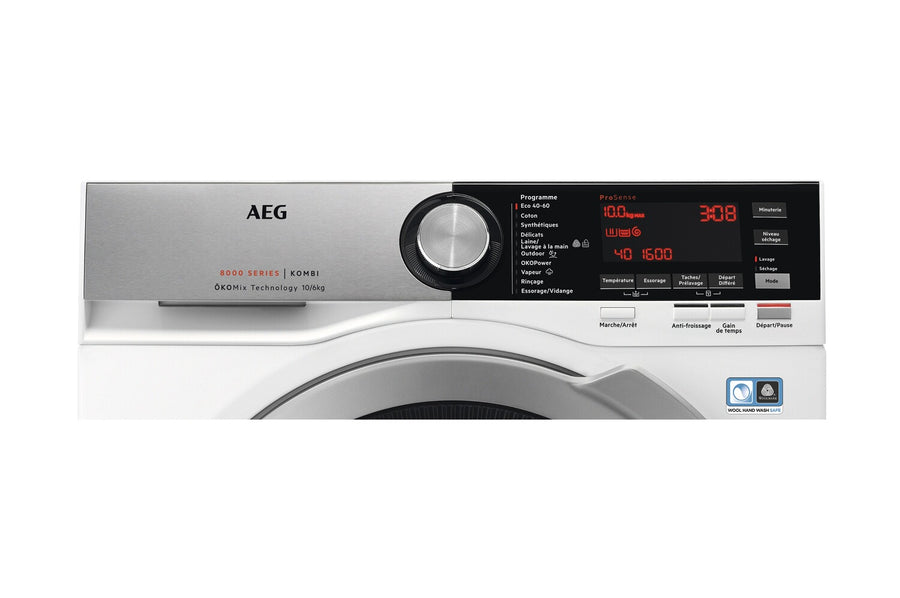 Lave-linge sechant AEG L8WAE164N