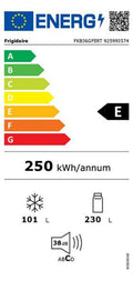 Réfrigérateur avec congélateur FRIGIDAIRE FKB36GFERT