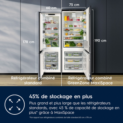 Réfrigérateur encastrable ELECTROLUX ENP7TD75S