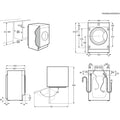 Lave-linge hublot ELECTROLUX EW7F1484BI