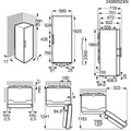 Congélateur armoire ELECTROLUX LUT6NE28W