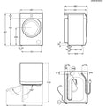 Lave-linge sechant AEG LWR73A1176V