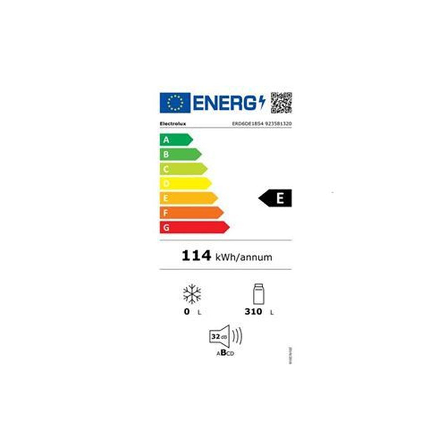 Réfrigérateur encastrable ELECTROLUX ERD6DE18S4