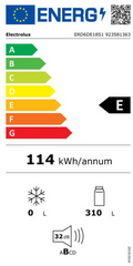 Réfrigérateur Encastrable 310 Litres Reconditionné ELECTROLUX ERD6DE18S1