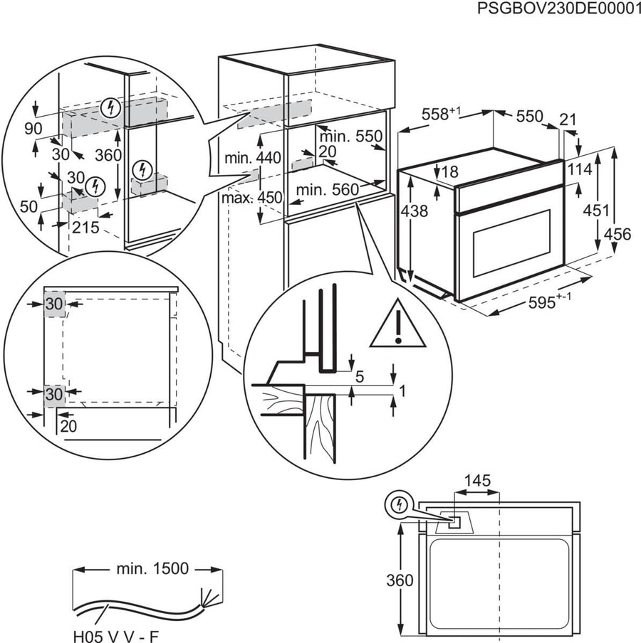 Four micro-ondes encastrable AEG NKM7N721T