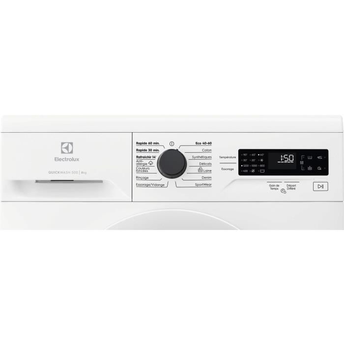 Lave-linge hublot ELECTROLUX EWF0812A4