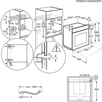 Four chaleur tournante AEG TE7PB731AT