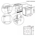 Four Chaleur Tournante 72 L Reconditionné ELECTROLUX EOE7P12Z