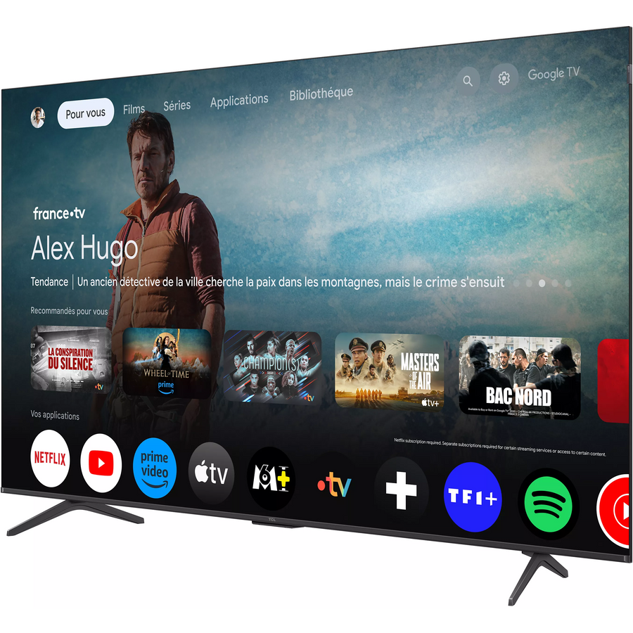 Téléviseur LED 74 pouces Reconditionné TCL 75P89K