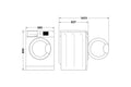 Lave-linge hublot WHIRLPOOL FFBB9489BVFR