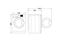 Lave-linge hublot WHIRLPOOL FFBB9489BVFR