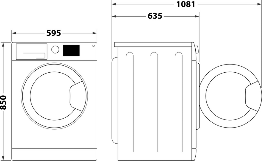 Lave-linge hublot WHIRLPOOL FFDB10489BVFR