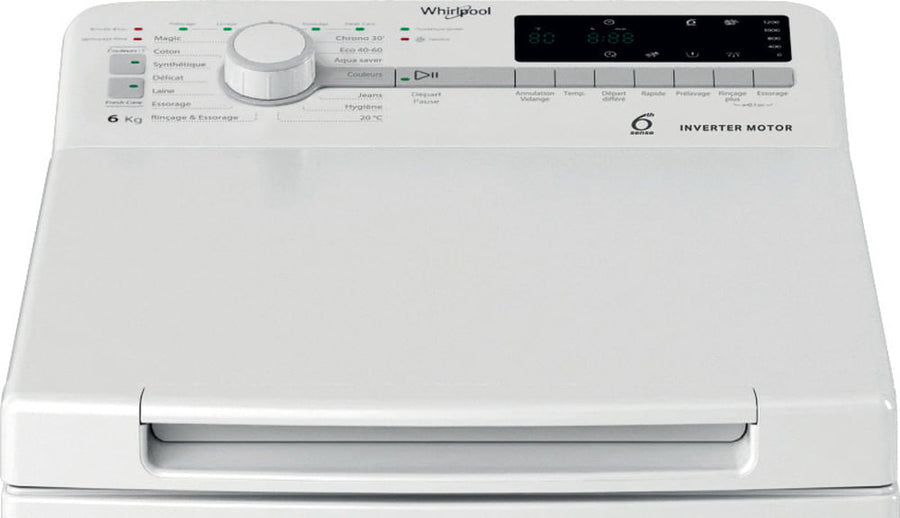 Lave-linge top WHIRLPOOL TDLR62667FR