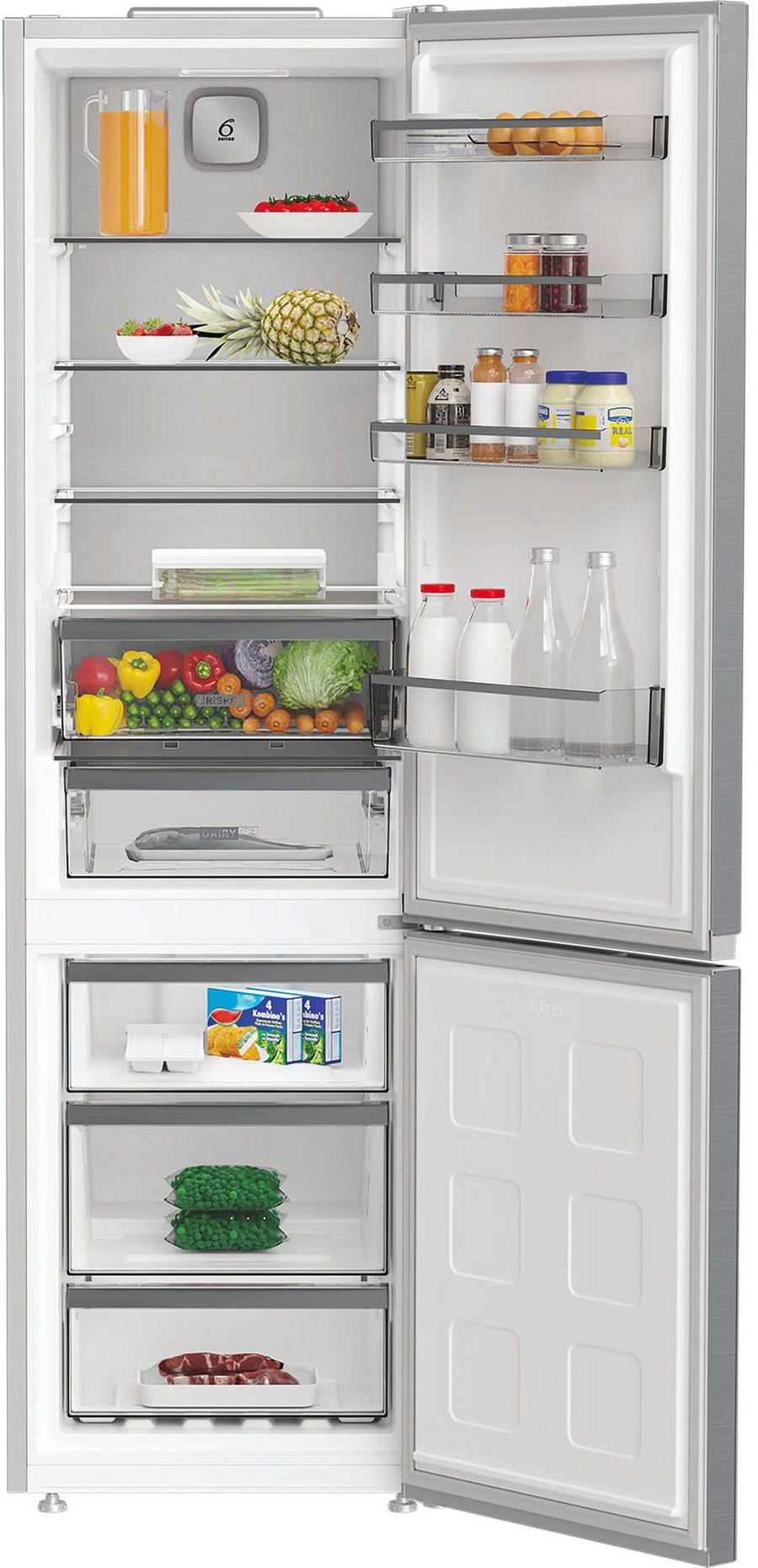 Réfrigérateur Avec Congélateur 355 Litres Reconditionné WHIRLPOOL WHK26404XP7E