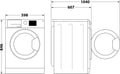 Seche-linge pompe à chaleur WHIRLPOOL CWD84MWBSFR