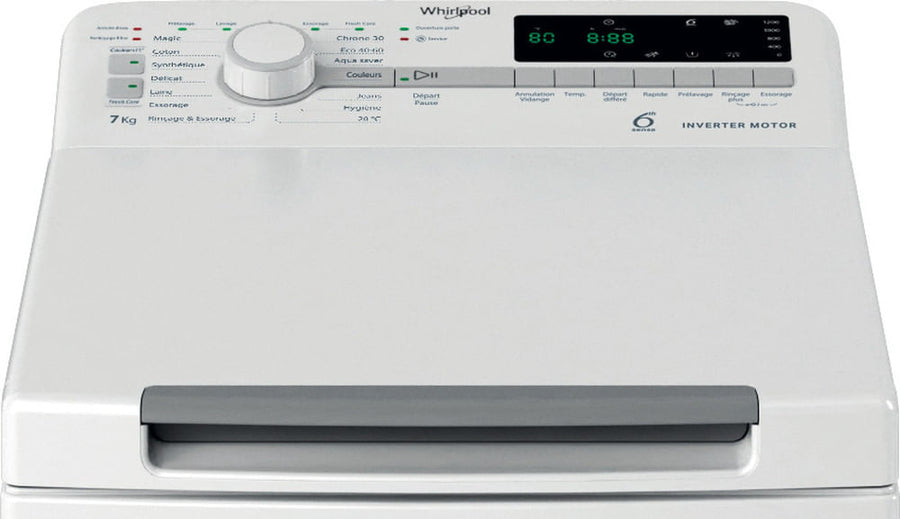 Lave-linge top WHIRLPOOL TDLR7251FR