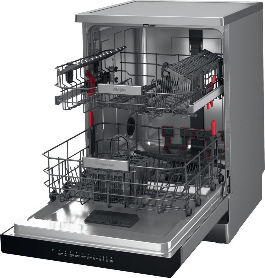 Lave-vaisselle pose libre WHIRLPOOL WH3FB14BN71X