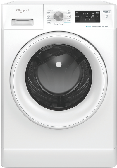 Lave-linge hublot WHIRLPOOL FFBS8489WVFR